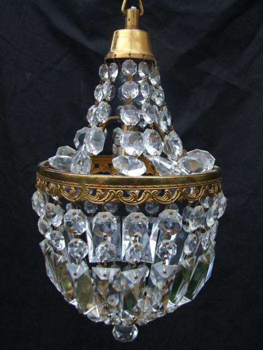 Mid 20th Century Empire Style Chandelier