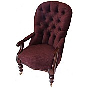 Early Victorian armchair