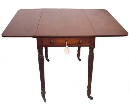 Regency mahogany pembroke table