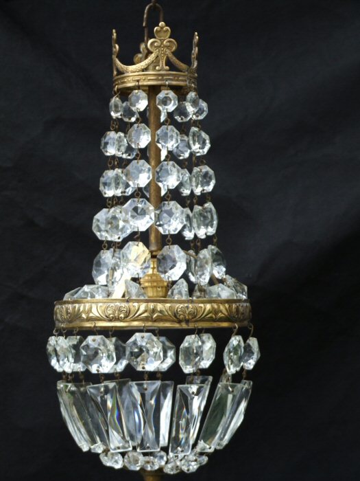 Small Edwardian Empire Style Chandelier