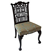 Chippendale revival gothic  side chair