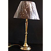 anique brass table lamp