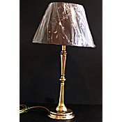 anique brass table lamp