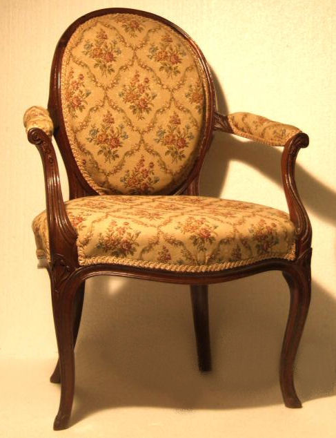 19th Century Hepplewhite style armchair