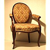 Hepplewhite style armchair