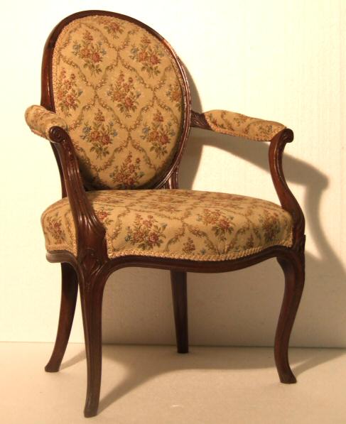 19th Century Hepplewhite style armchair