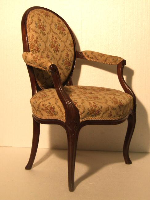 19th Century Hepplewhite style armchair