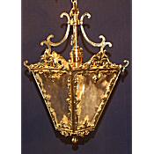 small antique hall lantern