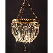 small Edwardian purse chandelier