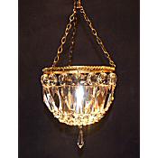 small Edwardian purse chandelier
