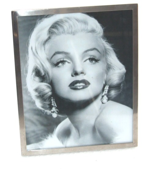 Large 1930s Chrome picture frame