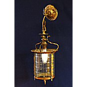 small antique hall lantern