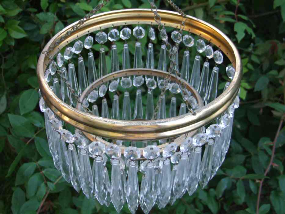 20th Century 3Tier Icicle Drop Chandelier