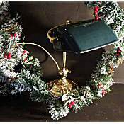 antique brass desk lamp