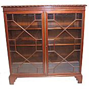Edwardian mahogany bookcase