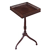 Georgian style mahogany side table