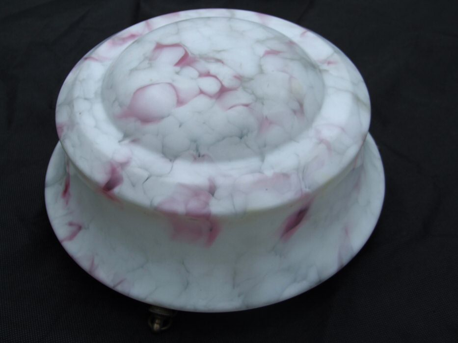 Mottled Pink Deco Lampshade