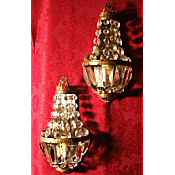 pair of antique italian wall lights