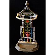 Edwardian antique cast iron stick/umbrella stand