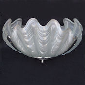 Art Deco Shell Ceiling Light