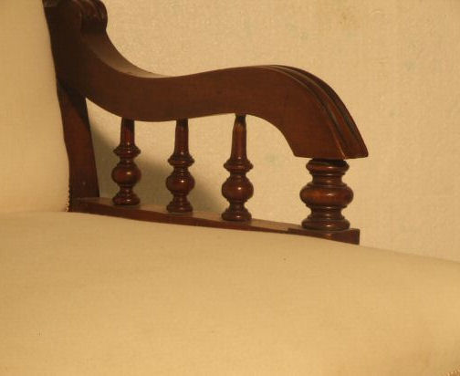 Victorian mahogany chair