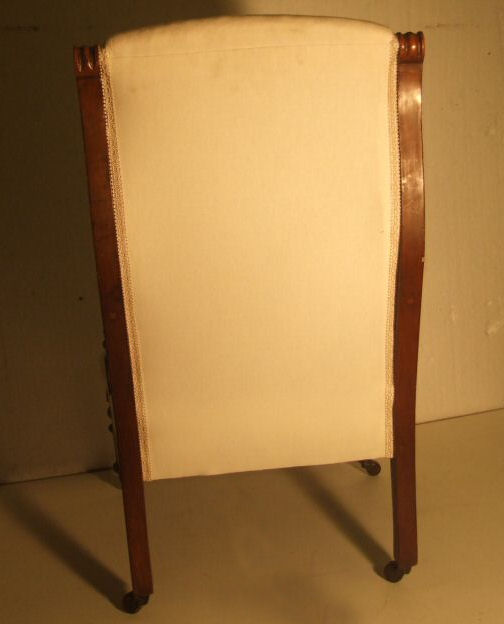 Victorian mahogany chair