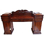 Regency mahogany sideboard