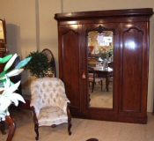Victorian mahogany wardrobe