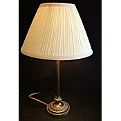 antique brass table lamp