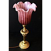 antique brass table lamp