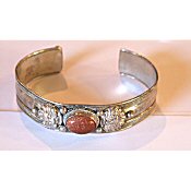 antique sier plate bangle