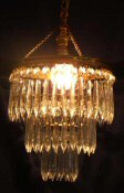 antique icicle chandelier
