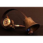 Victorian brass servants bell