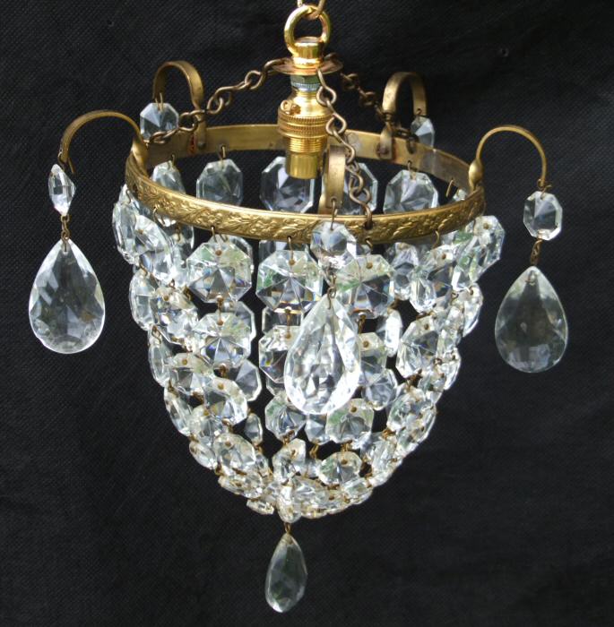 Small Edwardian Purse Chandelier