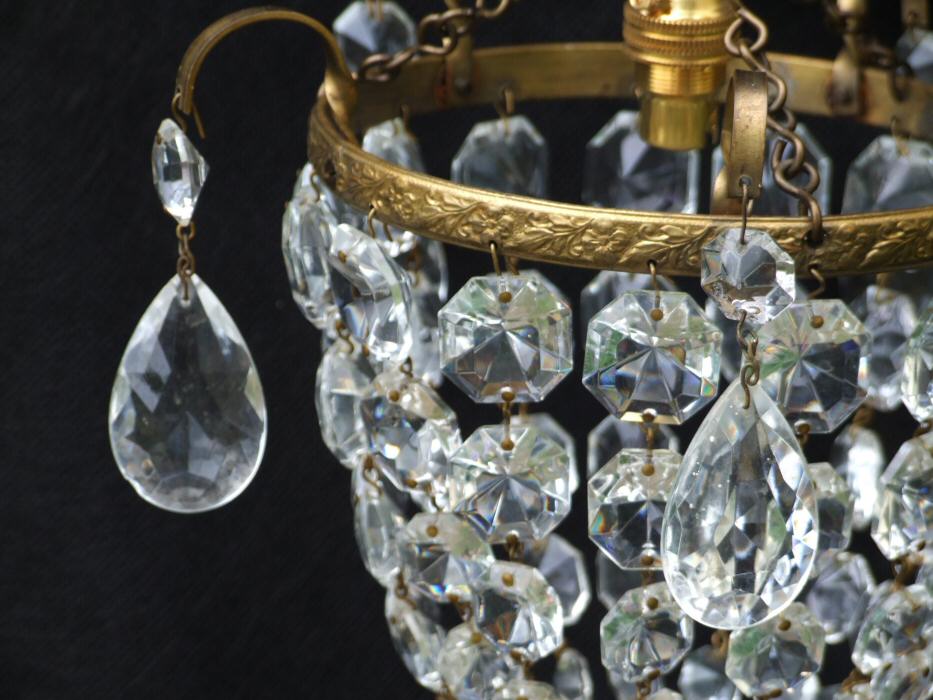 Small Edwardian Purse Chandelier