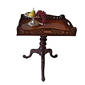 antique tray top table