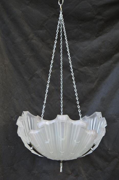 Art Deco Opaque Ceiling Light