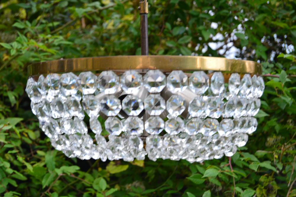 a 1930 A Large Platformier Chandelier