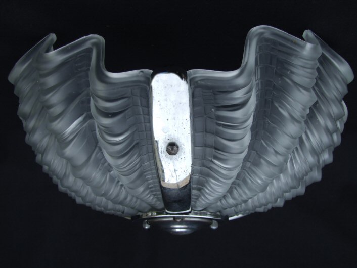 Deco Opaque Shell Ceiling Light