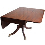 Regency mahogany pembroke breakfast table