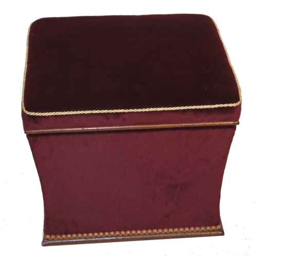 Victorian sarcophagus ottoman