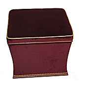 Victorian sarcophugus ottoman