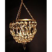 antique purse chandelier