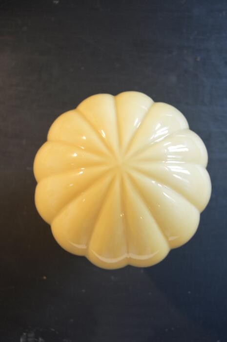 Pretty Soft Custard Art Deco Globe Ceiling Light