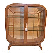 art deco display cabinet