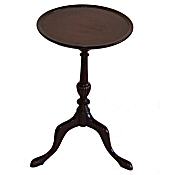Edwardian mahogany wine table