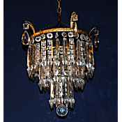 antique crystal chandelier