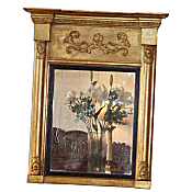 Regency gilt pier mirror