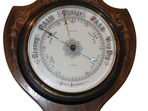 Antique barometer