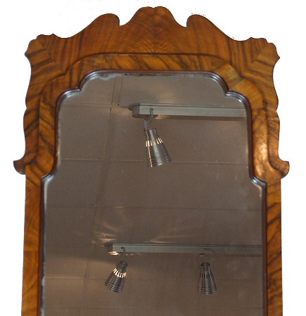 Antique cheval mirror